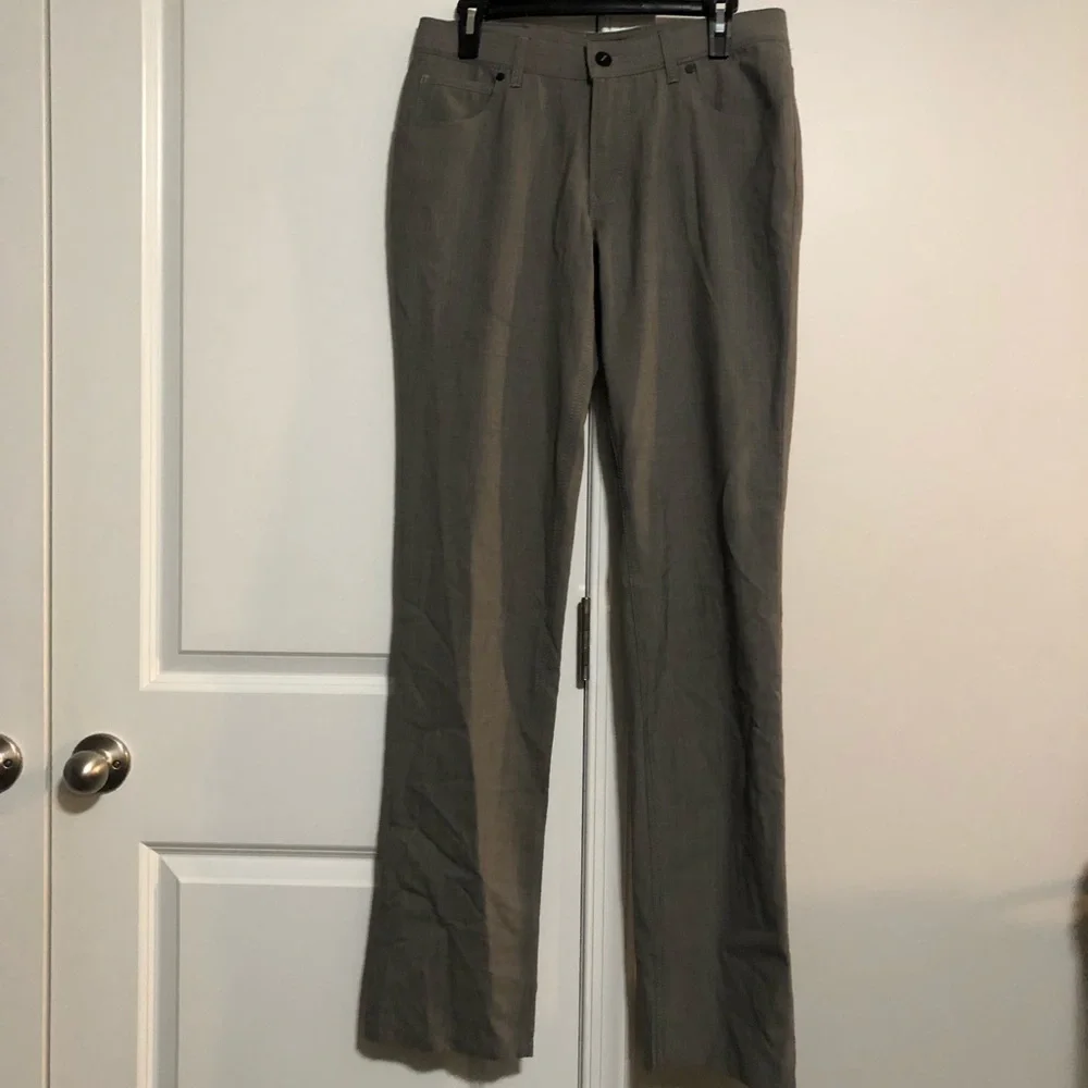 HILTL Gray Casual Five Pocket Pants Size 46 $295
